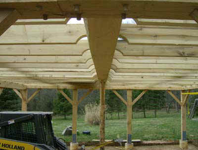 Timber Frame Floor Joists